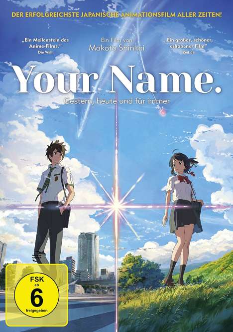 Your Name. - Gestern, heute und für immer, DVD