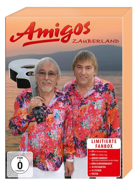 Die Amigos: Zauberland (Limitierte-Fanbox), 1 CD, 1 DVD und 1 Merchandise