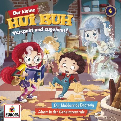 Der kleine Hui Buh 04/Der blubbernde Brotteig/Alarm in der Geheimzentrale(Audio-CD), CD