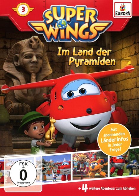 Super Wings Vol. 3: Im Land der Pyramiden, DVD