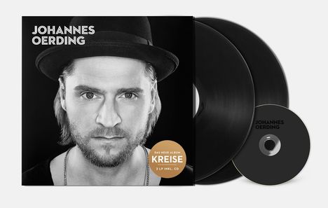 Johannes Oerding (geb. 1981): Kreise (180g), 2 LPs und 1 CD