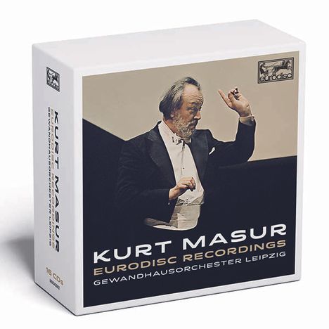 Kurt Masur - Eurodisc Recordings, 16 CDs