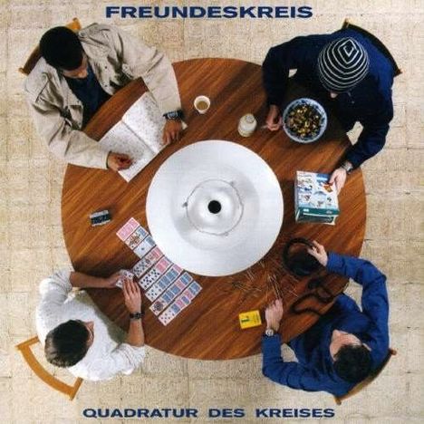 Freundeskreis: Quadratur des Kreises (180g) (White Vinyl), 2 LPs und 1 CD