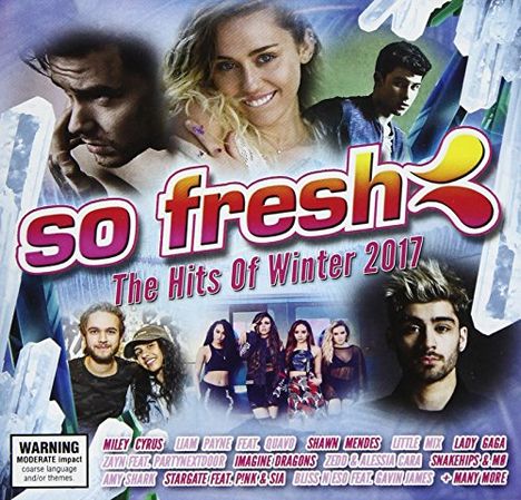 So Fresh: The Hits Of 2017, CD