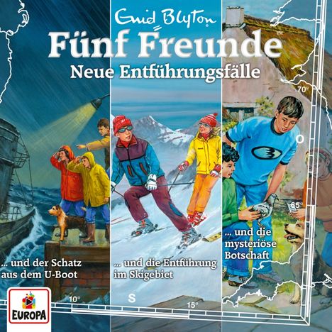 Fünf Freunde Box  30. Neue Entführungsfälle (Folgen 91, 108, 109), 3 CDs