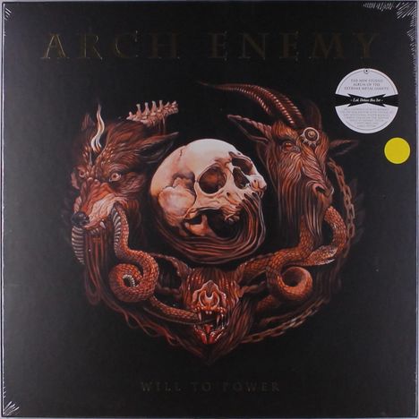 Arch Enemy: Will To Power (Limited Edition Deluxe Box Set) (Yellow Vinyl), 1 LP, 1 CD und 1 Single 7"