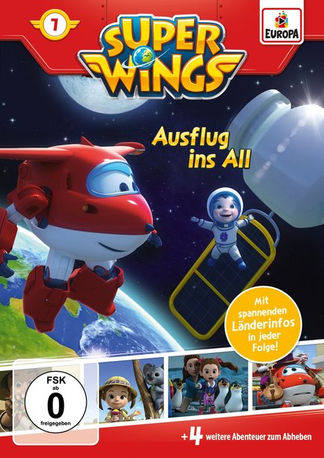 Super Wings Vol. 7: Ausflug ins All, DVD