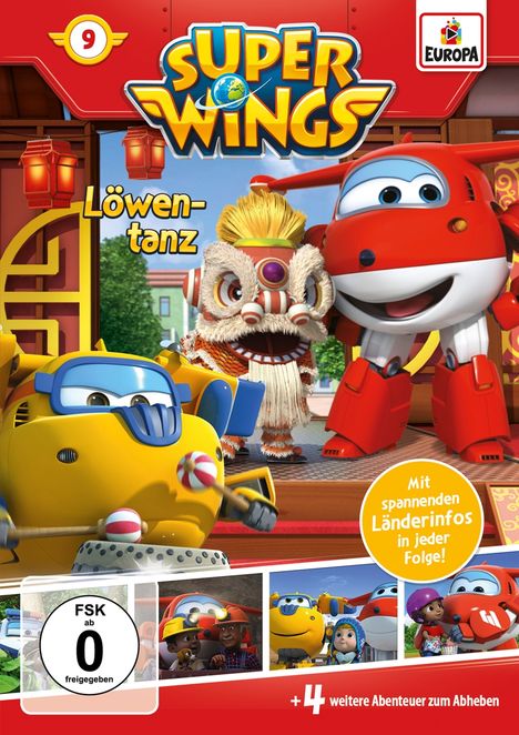 Super Wings Vol. 9: Löwentanz, DVD