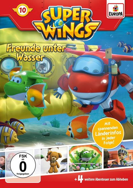 Super Wings Vol. 10: Freunde unter Wasser, DVD