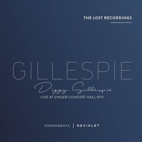 Dizzy Gillespie (1917-1993): Live At Singer Concert Hall 1973, CD