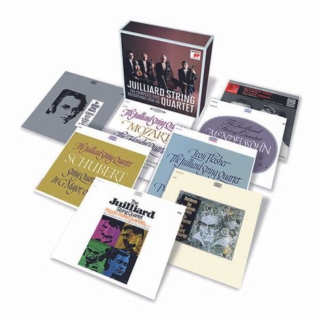 Juilliard String Quartet - The Complete Epic Recordings 1956-1966, 11 CDs
