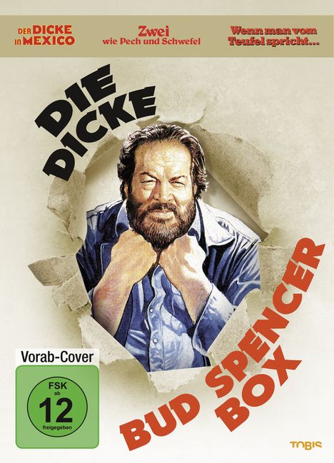 Die dicke Bud Spencer Box, 3 DVDs