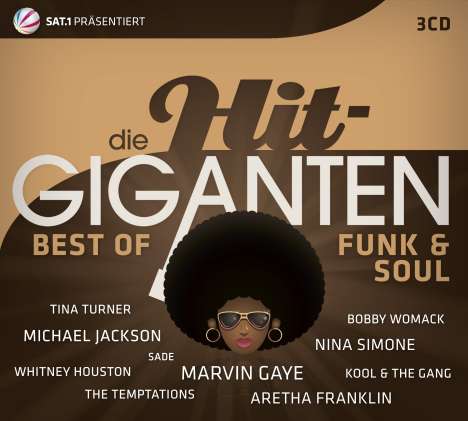 Die Hit-Giganten: Best Of Funk &amp; Soul, 3 CDs