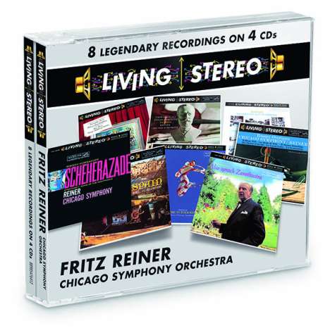Fritz Reiner &amp; Chicago Symphony Orchestra - RCA Living Stereo, 4 CDs