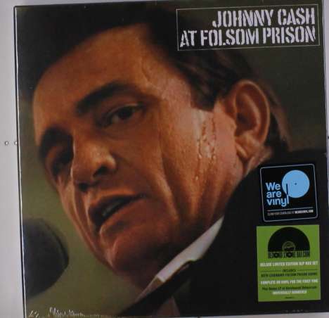 Johnny Cash: At Folsom Prison (Limited-Numbered-Deluxe-Edition), 4 LPs und 1 Single 12"