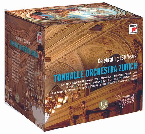 Tonhalle Orchester Zürich - 150th Anniversary Edition, 14 CDs