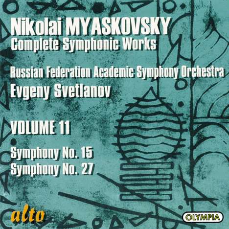 Nikolai Miaskowsky (1881-1950): Symphonien Nr.15 &amp; 27, CD