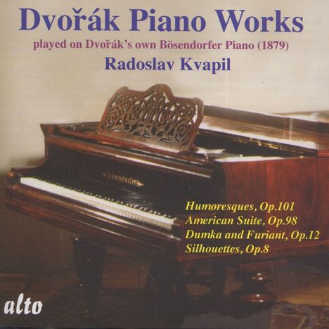 Antonin Dvorak (1841-1904): Klavierwerke, CD