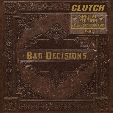 Clutch: Book Of Bad Decisions (Limited Book Edition), CD