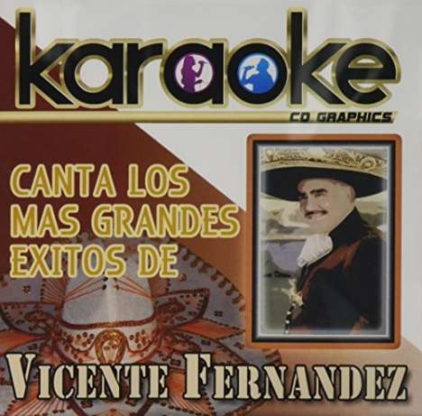 Vicente Fernández: Karaoke: Canta Como Vicente Fernandez, CD