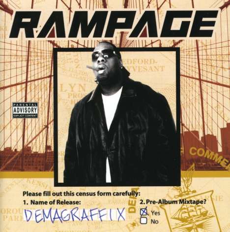 Rampage: Demagraffix, CD