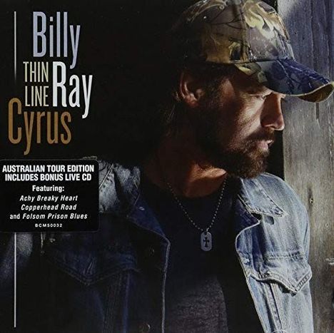 Billy Ray Cyrus: Thin Line (Australian-Tour-Edition), 2 CDs