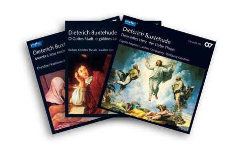 Dieterich Buxtehude (1637-1707): Kantaten (Exklusivset für jpc), 3 CDs