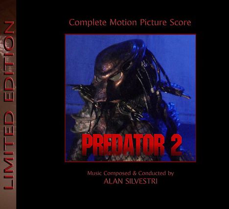 Alan Silvestri (geb. 1950): Filmmusik: Predator 2 (Limited-Edition), 2 CDs