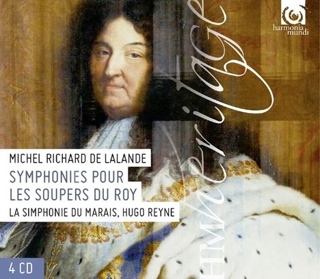 Michel Richard Delalande (1657-1726): Symphonies pour les Soupers du Roy, 4 CDs