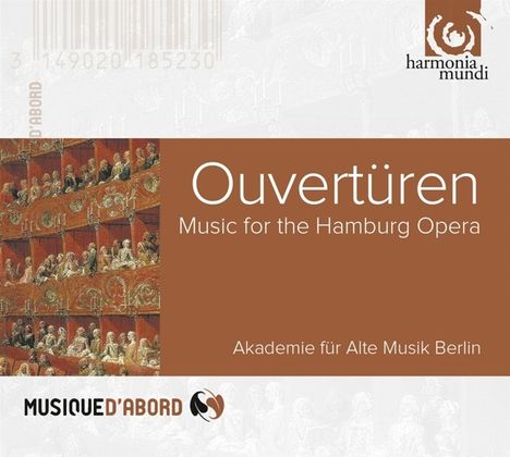 Ouvertüren für die Hamburger Oper, CD