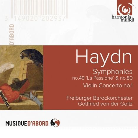 Joseph Haydn (1732-1809): Symphonien Nr.49 &amp; 80, CD