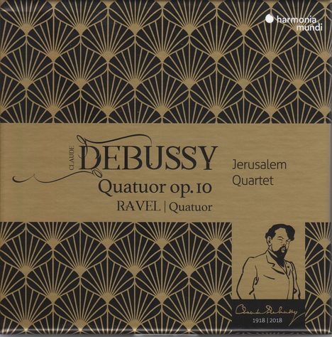 Claude Debussy (1862-1918): Streichquartett g-moll op.10, CD