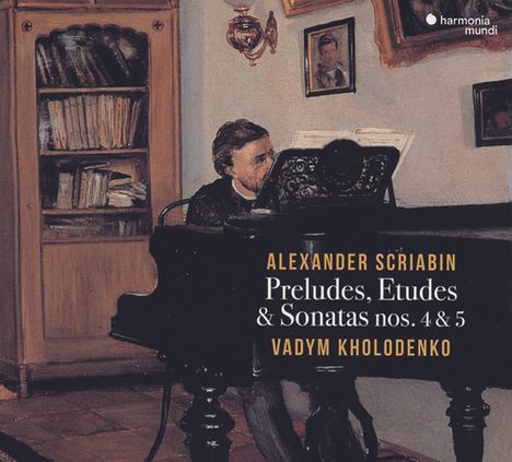 Alexander Scriabin (1872-1915): Klaviersonaten Nr.4 &amp; 5, CD