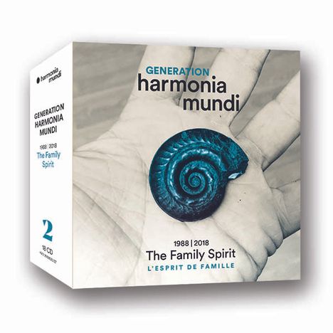 Generation harmonia mundi 1988 - 2018 "The Family Spirit", 18 CDs