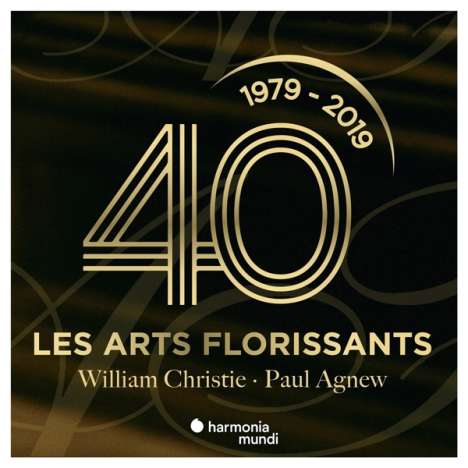 William Christie &amp; Les Arts Florissants - 40th Anniversary, 3 CDs