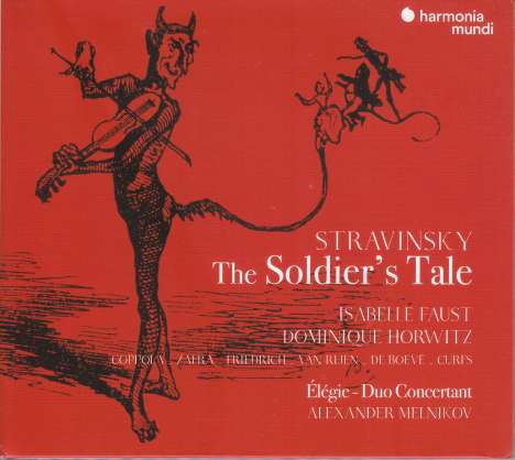 Igor Strawinsky (1882-1971): L'Histoire du Soldat (in englischer Sprache), CD
