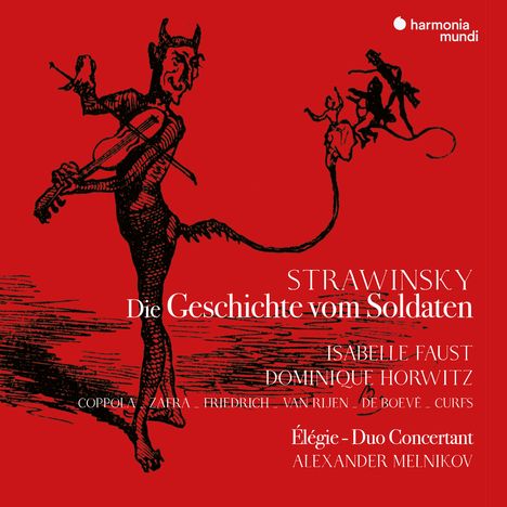 Igor Strawinsky (1882-1971): L'Histoire du Soldat (in deutscher Sprache), CD