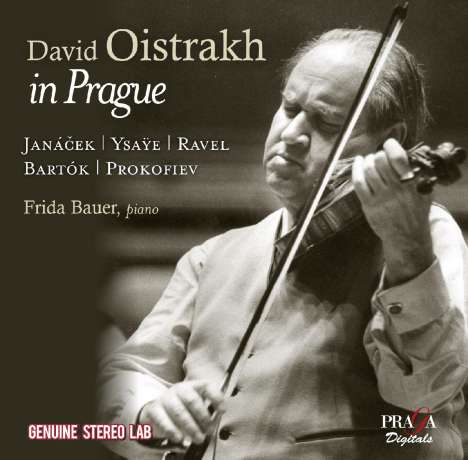 David Oistrach in Prague, CD