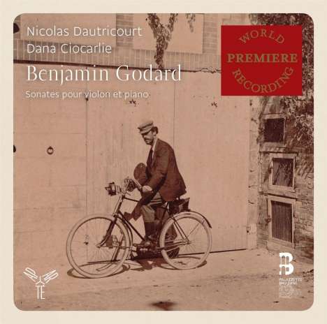 Benjamin Godard (1849-1895): Sonaten für Violine &amp; Klavier Nr.1-4, 2 CDs