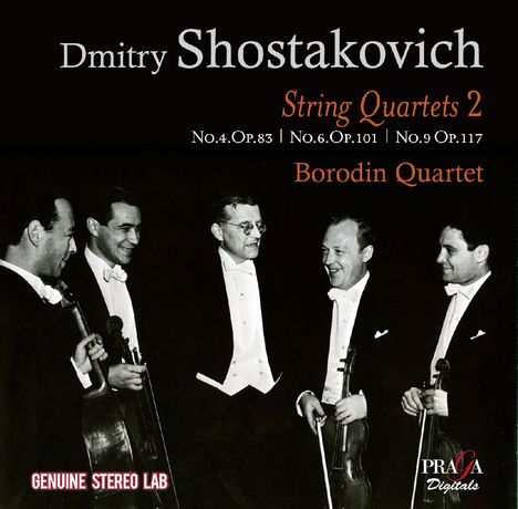 Dmitri Schostakowitsch (1906-1975): Streichquartette Vol.2, CD