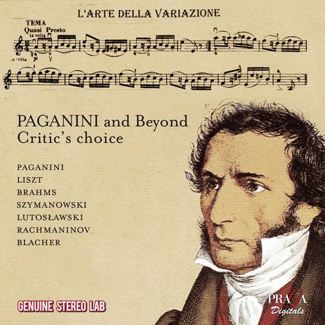 Paganini and Beyond, CD