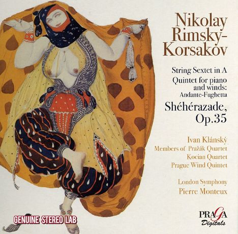 Nikolai Rimsky-Korssakoff (1844-1908): Scheherazade op.35, CD