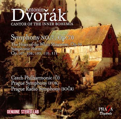 Antonin Dvorak (1841-1904): Symphonie Nr.7, 2 CDs
