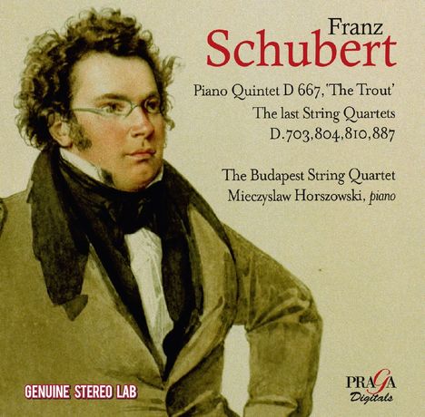 Franz Schubert (1797-1828): Streichquartette Nr.12-15, 2 CDs