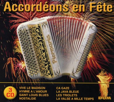 Accordeons De Fete, 3 CDs