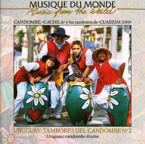 Uruguay Candombe Drums No 2, CD