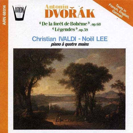 Antonin Dvorak (1841-1904): Legenden op.59 für Klavier 4-händig, CD