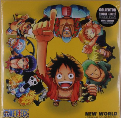 Kohei Tanaka: One Piece New World - O.S.T. (Limited Edition) (Colored Vinyl), 2 LPs