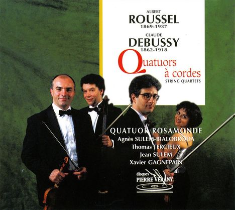 Albert Roussel (1869-1937): Streichquartett D-Dur op.45, CD