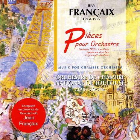 Jean Francaix (1912-1997): Symphonie für Streicher (1948), CD